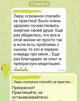 Отзывы по видеокурсу Гармония Души